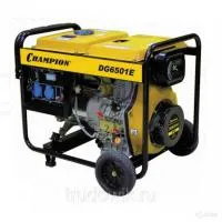 Генератор дизельный champion DG6501E