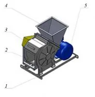 Молотковая дробилка КД-2-1, КД-2-2