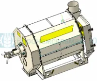 Машина для вытирания из коробочек семян МВС-0,5 (Воронежсельмаш)
