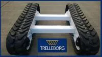 Резиновые гусеницы 450х100х50 Trelleborg Бельгия,Усиленные
