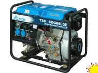 Дизель генератор TSS SDG 6500E